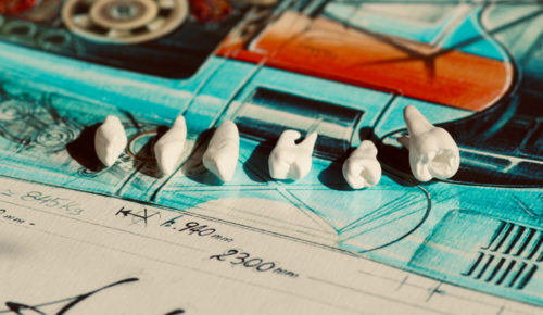 Groupe de dents maxillaires - RightNao - Copyright Jean-Baptiste Roger